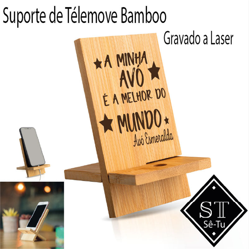 Suporte Telemóvel a Minha Avó